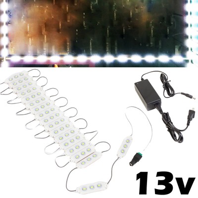 Brightest Storefront Windows LED Light 13v 10ft 20ft 30ft 40ft + Power Supply
