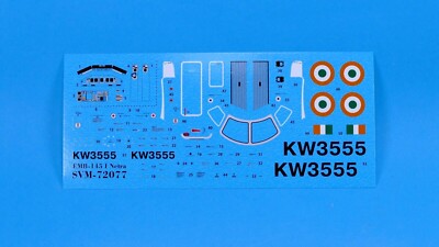 航空機・ヘリコプター SOVA-M EMB-145I NETRA 1:72 1/72 EMB-145I NETRA Indian A.F. AWACS (SOVA-M SVM-72077) New