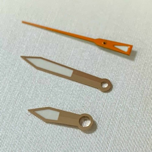  Set of watch hands for Seiko SKX007- NH35A/NH36A Movement w/ Lume HA49 - Picture 1 of 6