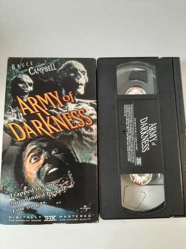 VHS Horror Thriller Suspense Action Lot 11 Tapes Wolf Army Of Darkness Gunmen #1 - Picture 3 of 24
