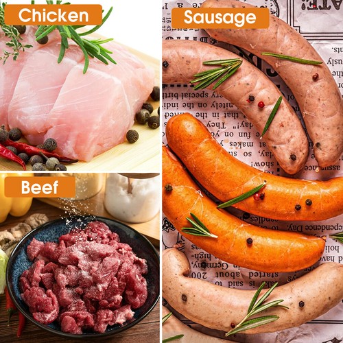 Fabricante de salchichas tira manual de carne exprimidor relleno gadget relleno - Imagen 12 de 13