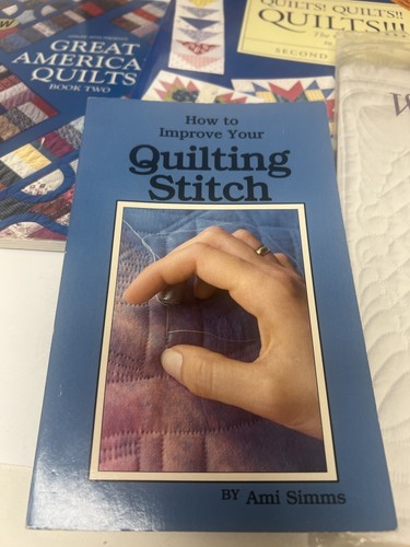 Lot of 7 Quilting books + Quilt Pattern - Picture 3 of 10