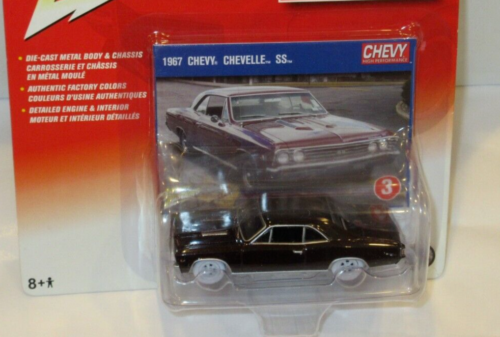 JOHNNY WHITE LIGHTNING ~ROYAL PLUM 1967 CHEVY CHEVELLE SS w/ WHITE RUBBER TIRES~ - Picture 4 of 5