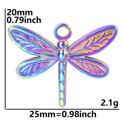 Vintage Women Bohemian Charm Silvery Dragonfly Pendant Necklace Jewelry Gift New - Picture 7 of 15