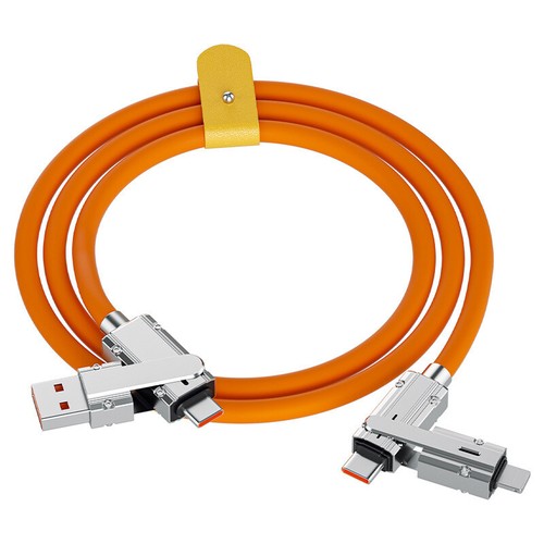 4 in 1 USB A to Type C Charging Cable Data Cord Charger For Samsung iPhone - Picture 5 of 5