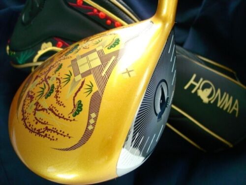 Honma BERES AIZU 3S Gold Driver 11.5 Flex R Regular ARMRQ 46 in w/Head Cover - Picture 2 of 3