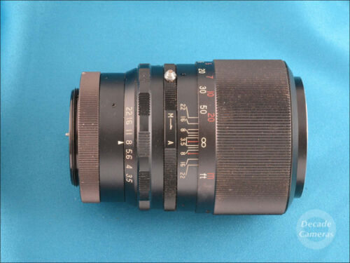 M42 attacco a vite Mamiya Sekor 135 mm f3.5 inc custodia in pelle - ottimo - 4014 - Foto 3 di 4