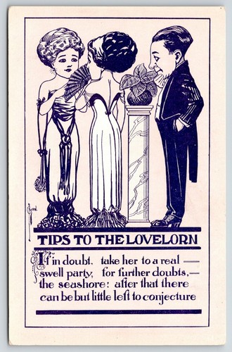 C Ryan~Tips to Lovelorn~If In Doubt~Take Her To Swell Party~Then Seashore - Picture 1 of 2