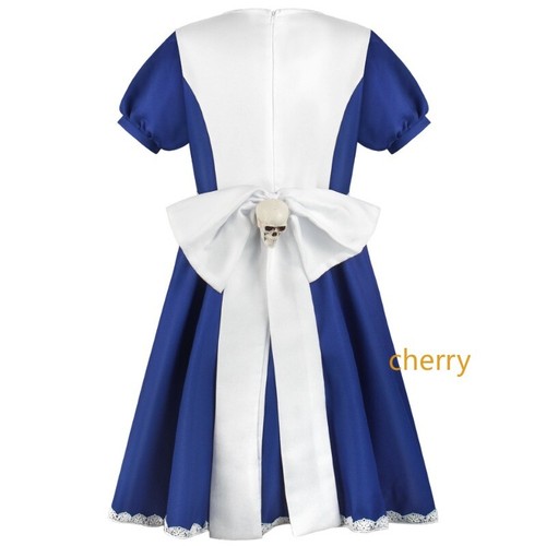 Costume cosplay Alice follia ritorna vestito da cameriera vestito Halloween festa carnevale - Foto 7 di 15