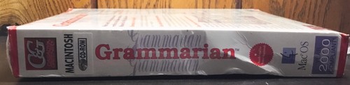 Vintage Mac Software: Casady & Greene Grammarian : Unopened : Ship from Calif - Picture 6 of 8