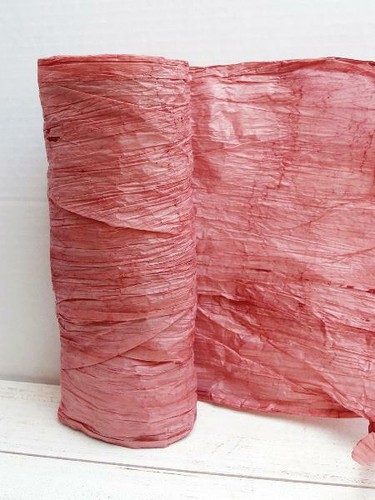 Italienische Blumen Papier Girlande Bouquet Crinkle Verpackung Blätter 18" breit - 5 Yards - Bild 10 von 13