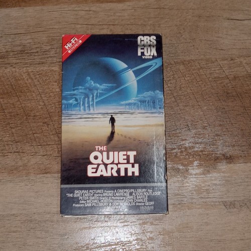 The Quiet Earth VHS CBS Fox Home Video Red Label Vintage VHS