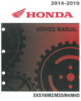 Honda Pioneer 700 SXS 2014 2015 2016 2017 2018 2019 M2 M2D M4 M4D