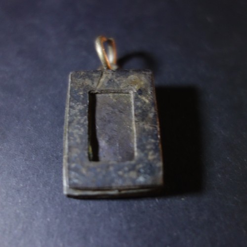 Antiguo amuleto de talismán de Buda de Tailandia, comprado en la provincia de Ayutthaya - Imagen 4 de 8