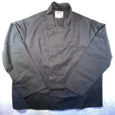 Culinary Classics Chef Jacket 2XL Coat Uniform Cook Long Sleeves Pockets NEW