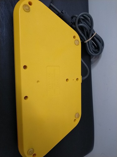 Konami Pop'n Musik Controller Pad weiß RU050 PS2 PS1 Japan gelb - Bild 7 von 8