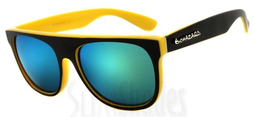 Biohazard Sunglasses Goggle Designer Glasses Mirror Lens Multi Color Shades - Picture 10 of 11