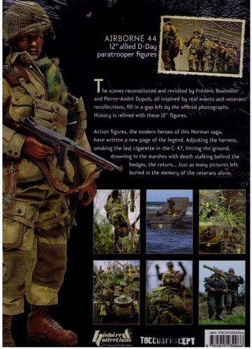 NEW Airborne 44 Allied D-day Paratrooper Figures Historie Collections Hardcover - Imagen 2 de 2