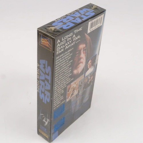 Star Wars: A New Hope George Lucas VHS Tape - Factory Sealed 1995 - Bild 4 von 4