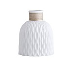 Modern Plastic Flower Vase-Minimalist Decorative Home Accessory