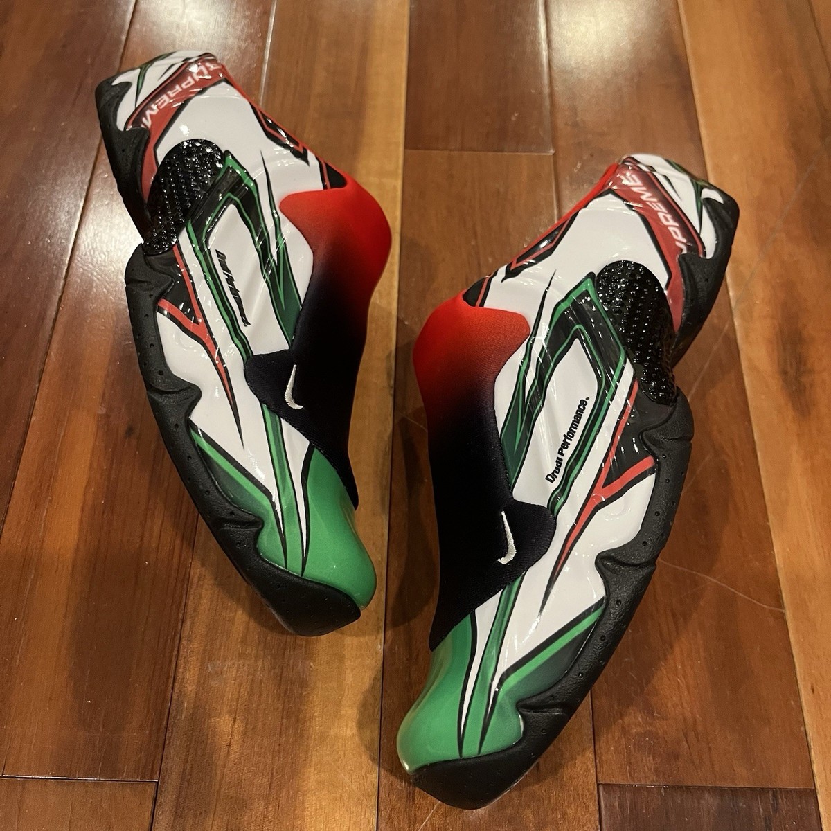 Supreme × Nike Clogposite SP \"White/Red Supreme × Nike Clogposite SP White Red FN0289-100 Men's Size