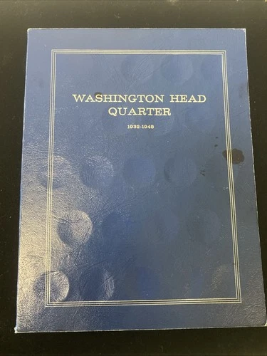 Washington Head Quarter Blue Book 1932 To 1948 20 Total Quarters