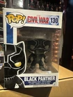 Funko Pop Marvel Civil War Captain America Black Panther #130