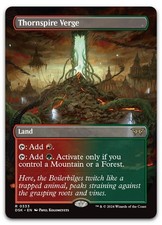 Thornspire Verge (Borderless) #333 (NM) Duskmourn DSK Magic MTG