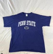 Unisex XL Penn State Shirt Blue Collegiate Casual University Port and Company