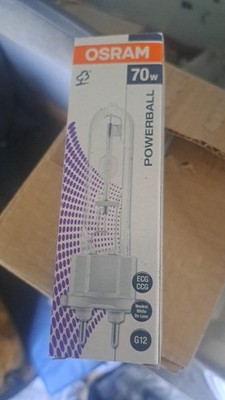  POWERBALL HCI-T 70W/942 NDL Ceramic Metal Halide Lamp Gas Discharge Bulb #F23