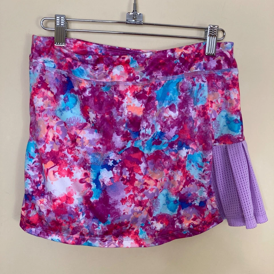 Champion C9 Girls XL 14-16 Multicolor Athletic Skirt Built-In Shorts Mesh Panels - Image 2 of 4