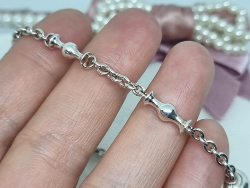 Genuine PANDORA Silver 5 Clip Station Chain Bracelet 18.5cm π S925 ALE R13 - Picture 9 of 10