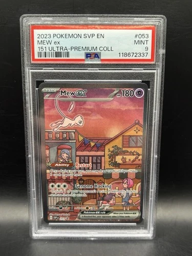 2023 Pokemon SVP EN 151 Ultra Premium Collection #053 Mew ex PSA 9 MINT