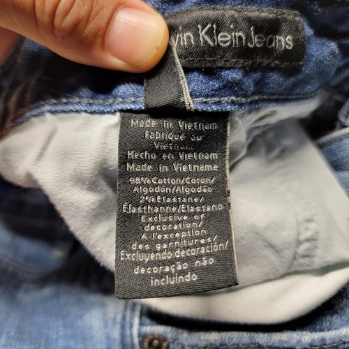 Calvin Klein Ultimate Skinny Jeans Damen Größe 30/10 Blau Denim - Bild 15 von 19