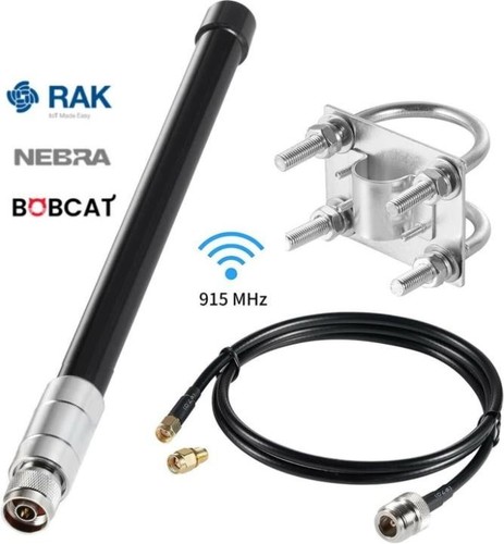 915MHZ Antenne Draussen Innen Wasserdicht Fiberglas Helium RAK Hotspot - Photo 2/19