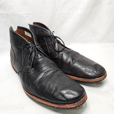 Timberland Boot Co Chukka Boots Wodehouse Black Leather Ankle Casual Men Size 12