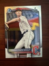 2025 Bowman - Chrome Prospects Chase Mobley #BCP-56 Guardians
