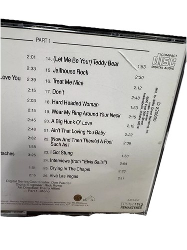 CD-ELVIS PRESLEY 51 Songs GOLD HITS VOL.1  Heartbreak Hotel, Love Me Tender, - Picture 3 of 11