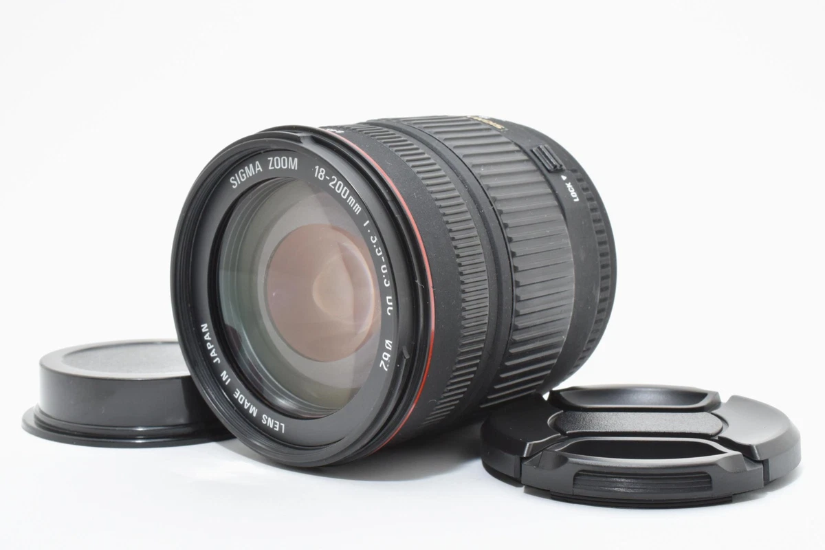 Sigma 18-200mm Focal Camera Lenses for sale | eBay