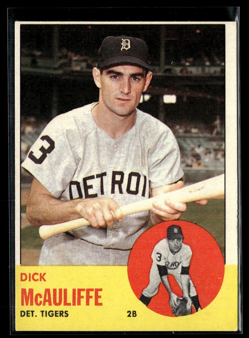 1963 Topps Dick McAuliffe Detroit Tigers #64