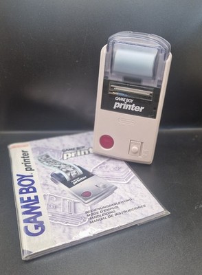 NINTENDO GAME BOY PRINTER/DRUCKER und Anleitung lesen