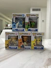 4 Pokémon FunkoPop Alakazam855,Charizard843, Vaporeon627, Pikachu598