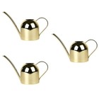  3pcs 500ML Stainless Steel Watering Kettle Watering Can Flower Gardening Tool