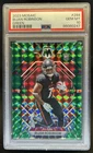 2023 Panini Mosaic Bijan Robinson RC Green Mosaic Rookie #284 Falcons PSA 10