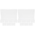  2 Pack Klares Regal Regalteiler Aus Kunststoff Kleiderlagerstufer