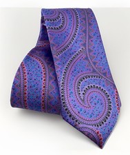 Emermengildo Zegna Men's Quindici Silk Tie  EUC