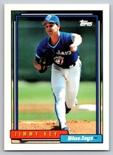 1992 Topps #482 Jimmy Key Toronto Blue Jays