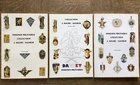 MILITARY BADGES BOOK - LOT OF THREE BOOKS Military badges. BALME