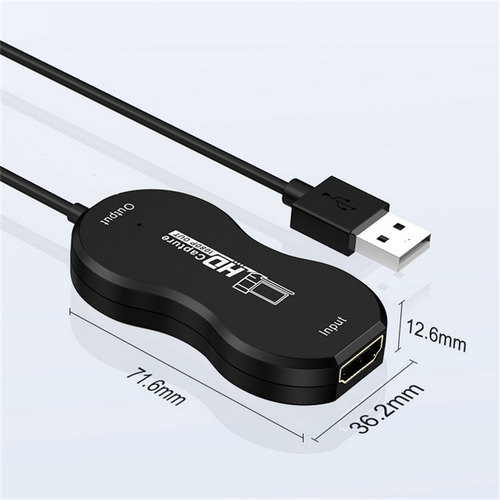 Video Capture Card Connector HDMI To USB 1080P Recorder For Game Live Streaming - Afbeelding 3 van 8