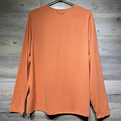 Cotopaxi Women's XL Fino Long Sleeve Tech Tee Orange Peach Stretch Outdoor Logo - Picture 2 of 8